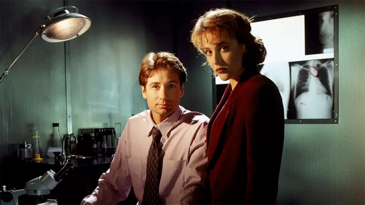 David Duchovny,Gillian Anderson