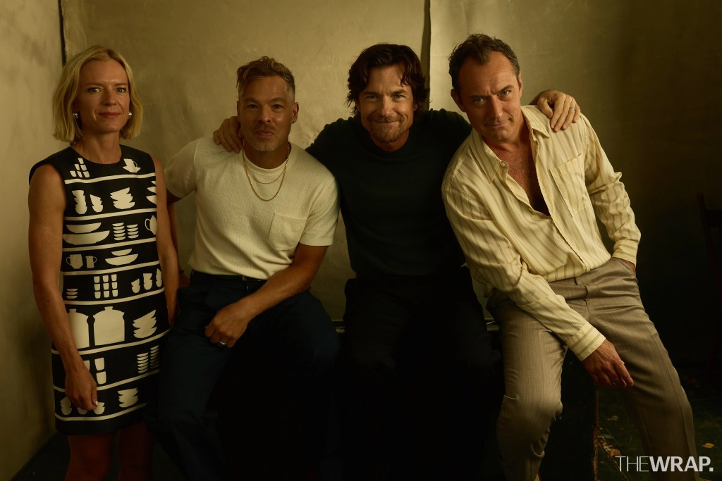 Zach Baylin and Kate Susman, showrunners, Jason Bateman, actor, executive producer, an Jude Law, actor“Black Rabbit”