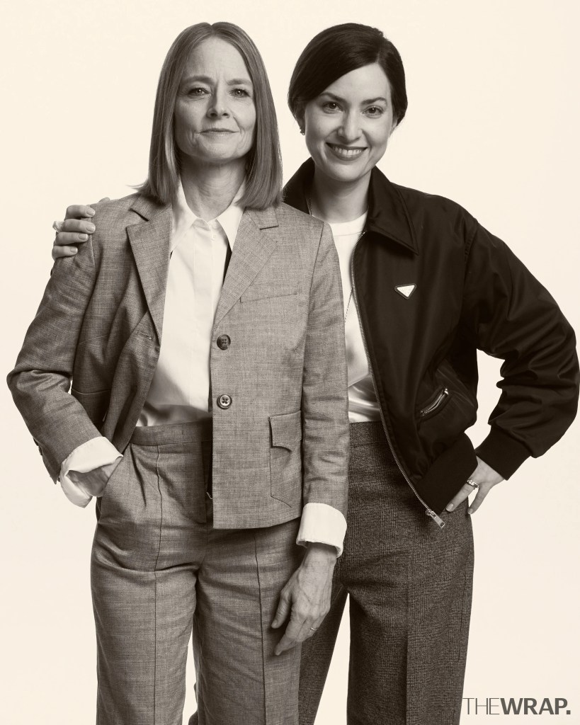 Jodie Foster, actress, and Rebecca Zlotowski, director , “A Private Life”