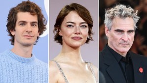 Andrew Garfield Emma Stone Jaoquin Phoenix