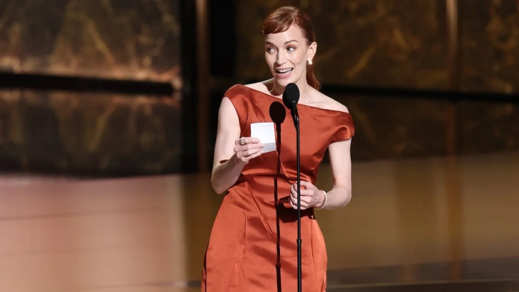 Britt Lower (Credit: Monica Schipper/Getty Images)