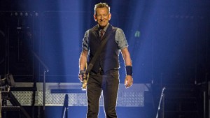 Bruce Springsteen performs on stage at Pechanga Arena in San Diego