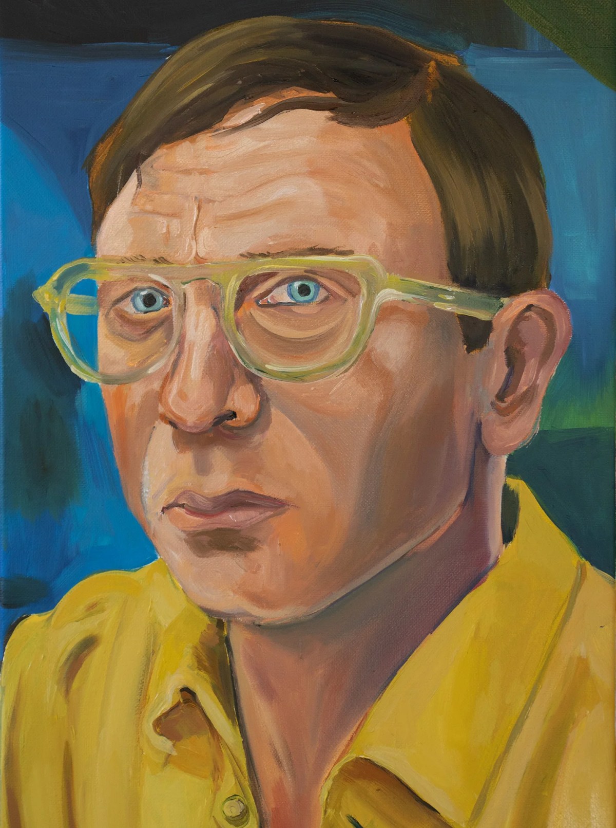 Queer: Gaze of Love (2024) Oil on Canvas