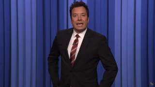 Jimmy Fallon Shows Kimmel Solidarity With Fake Censorship of Jokes About Trump | Video