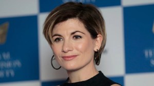 Jodie Whittaker attends the Royal Television Society Programme Awards 2024 at The Grosvenor House Hotel on March 26, 2024 in London, England