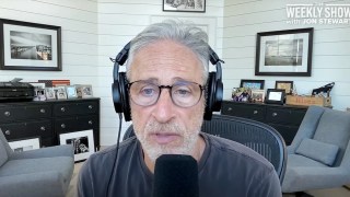 Jon Stewart ‘Co-Signs’ Trump Sending Military to US Cities, Jokes It’s ‘Preseason’ for His War With Iran, Russia | Video