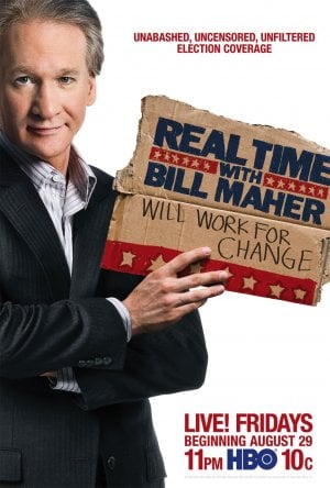 Real Time with Bill Maher TV series 2003 poster.