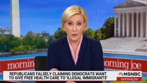 Mika Brzezinski hosting the Oct. 2, 2025 edition of "Morning Joe" (MSNBC)