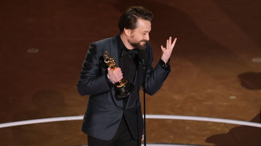 Kieran Culkin at the 97th Academy Awards (Credit: Getty Images)