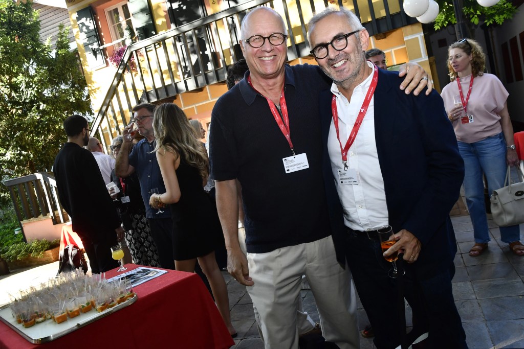 Eric Lagesse (Pyramide Distribution, CEO) and Sebastien Cauchon