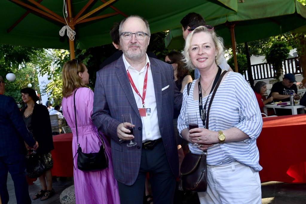 Steve Pond and Jane Crowther (EIC Hollywood Authentic)