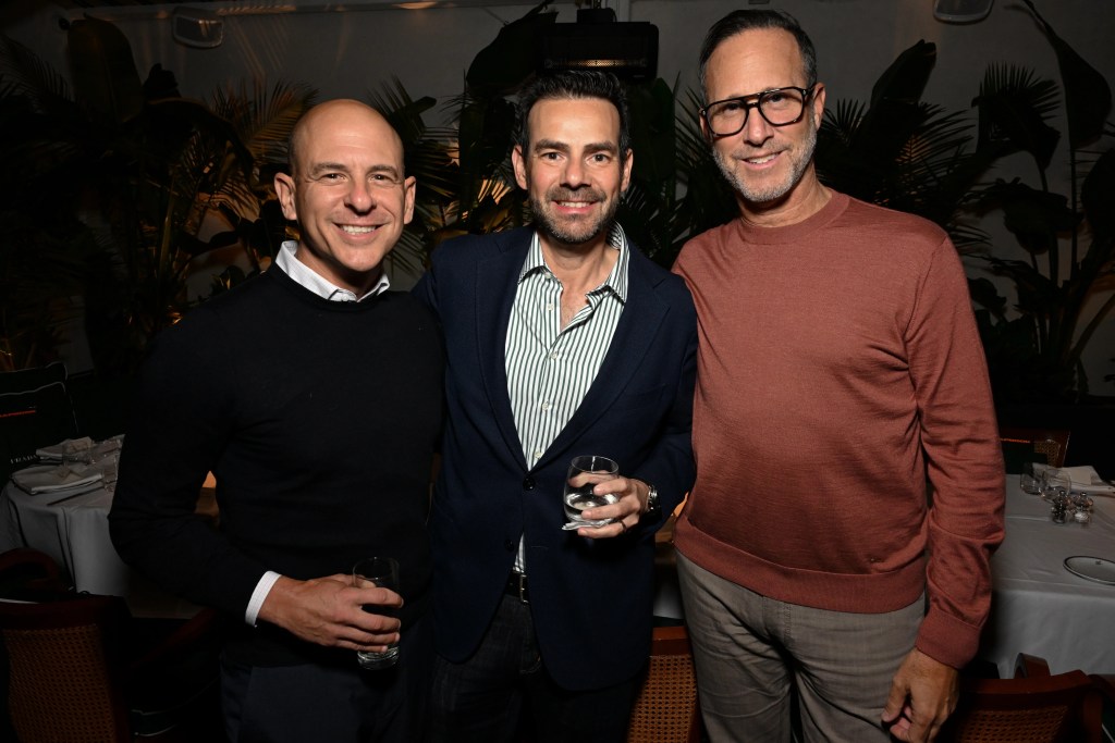 Brent Weinstein, Senior Leadership Team, CAA, Eduardo Acuna, CEO, Regal Cineworld, and Richard Weitz, Co-Chairman, WME Group