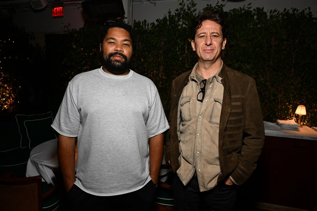 Tommy Oliver Headshot, Filmmaker & CEO, Confluential Films and Yves Bergquist, Director, AI in Media, USC’s Entertainment Technology Center attend 2025 TheGrill Dinner at Cipriani Beverly Hills on September 29, 2025, Los Angeles, Calif (Photo by Michael Kovac for TheWrap)
