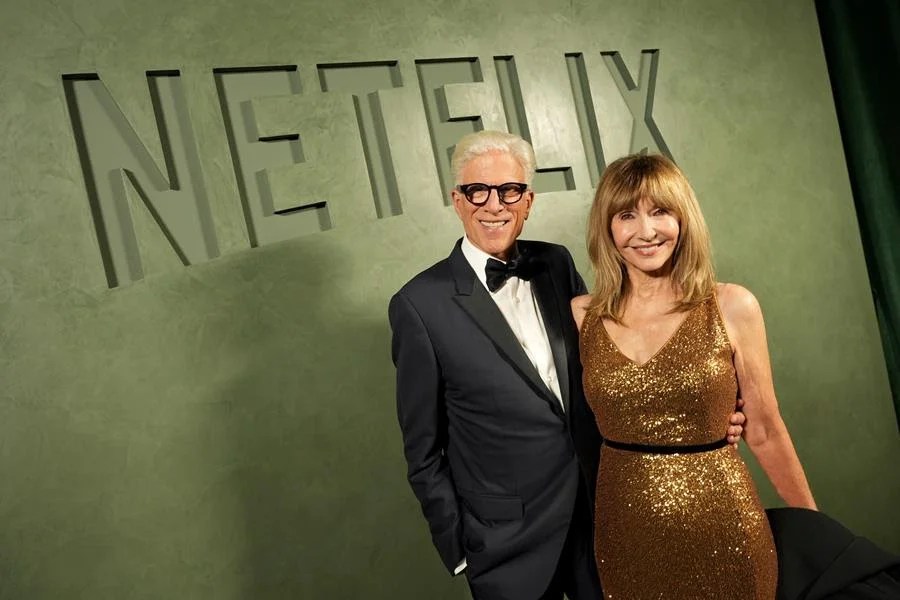 Ted Danson and Mary Steenburgen attend the Netflix Emmy After Party at Nya Studios West in Hollywood. (Charley Gallay, Gonzalo Marroquin, Roger Kisby/Getty Images)