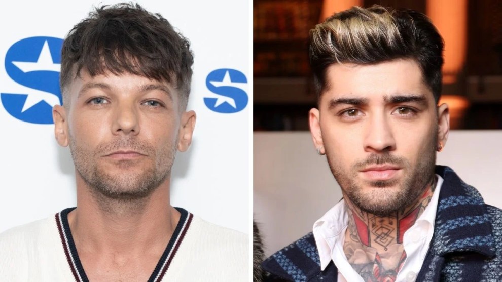 Louis Tomlinson and Zayn Malik