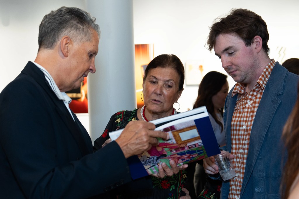 Nessia Pope, Stefano Tonchi, Executive Editor for TheWrapBOOK